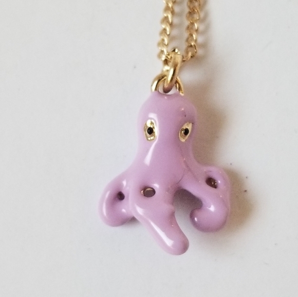 Octopus charm necklace - Picture 5 of 5